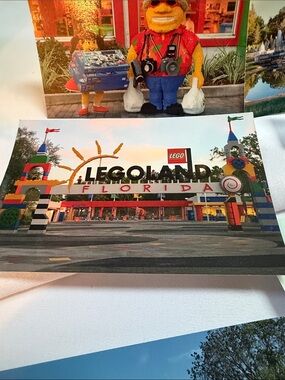 Vintage LEGOLAND Park postcards.  Set of 6 unused.  Great vintage condition.